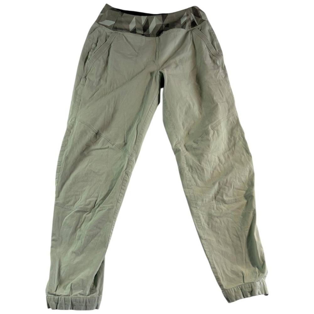 Patagonia Jogger Pants Womens 6 (26x26) Green Tapered Leg Outdoor Hiking Pull On
